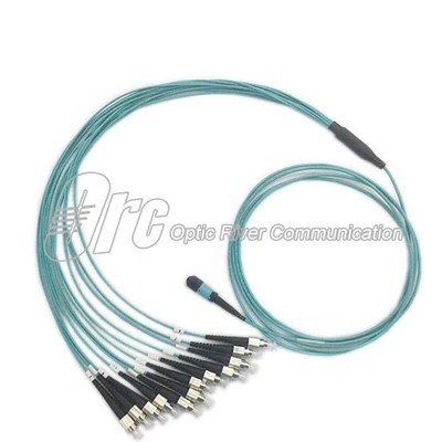 12E OM3 MPO TO FC 2M Mpo Fanout Patch Cablu