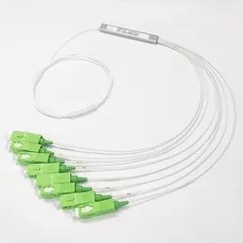 Fibră optică pasivă PLC Splitter Mini modul Cablu tub strâns